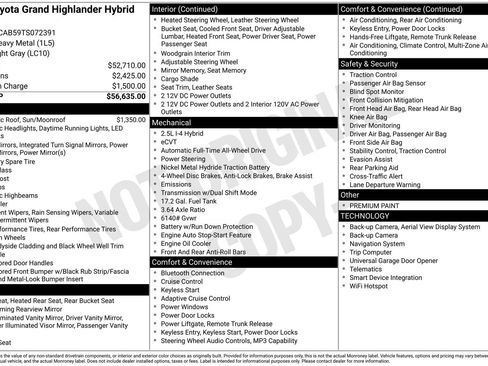 Used 2026 Toyota Grand Highlander Limited AWD/4WD image 13