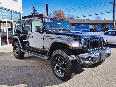 Used 2022 Jeep Wrangler Unlimited Rubicon 4xe w/ Safety Group image 7