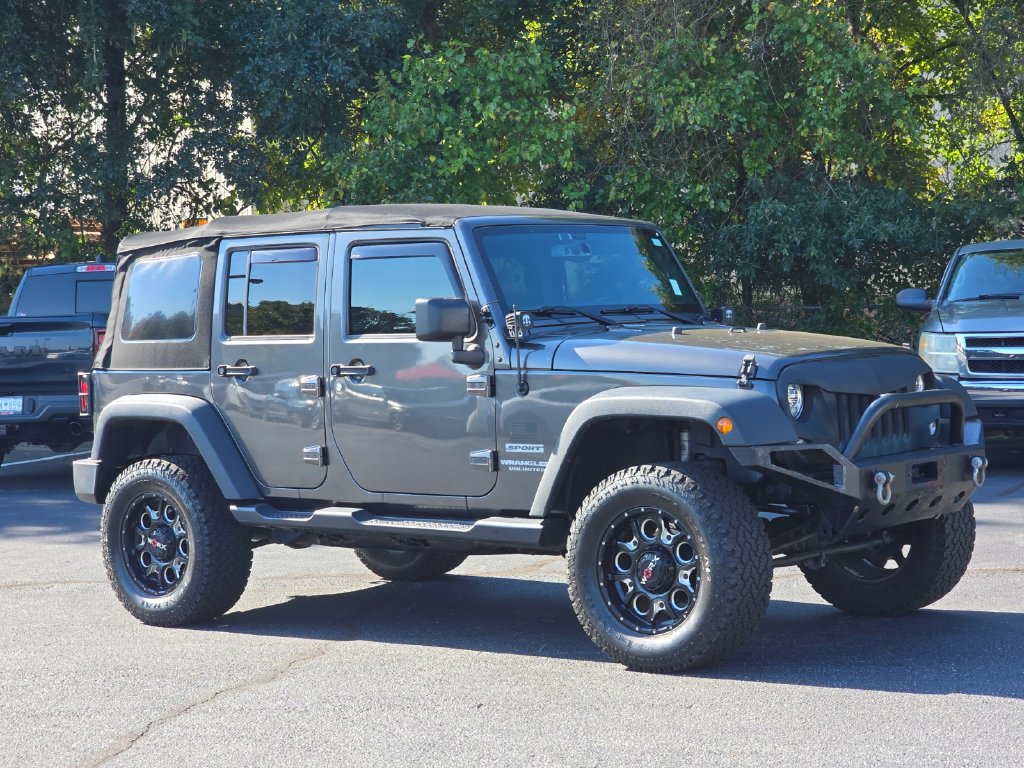 Used 2017 Jeep Wrangler Unlimited Sport w/ Quick Order Package 23S AWD/4WD image 1