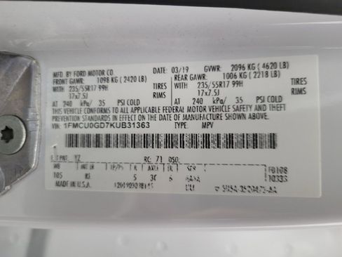 Used 2019 Ford Escape SE FWD image 33