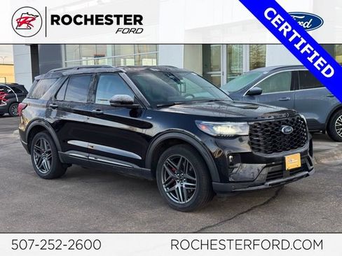 Certified 2025 Ford Explorer ST-Line w/ Premium Package image 1