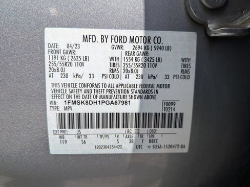 Certified 2023 Ford Explorer XLT w/ Equipment Group 202A AWD/4WD image 26