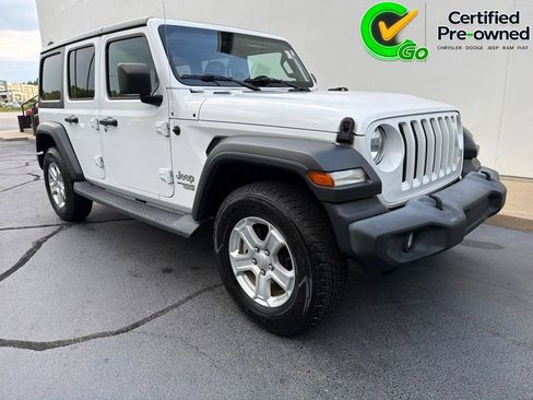 Certified 2019 Jeep Wrangler Unlimited Sport S AWD/4WD image 2