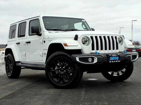 Used 2022 Jeep Wrangler Unlimited Sahara 4xe w/ Cold Weather Group image 5