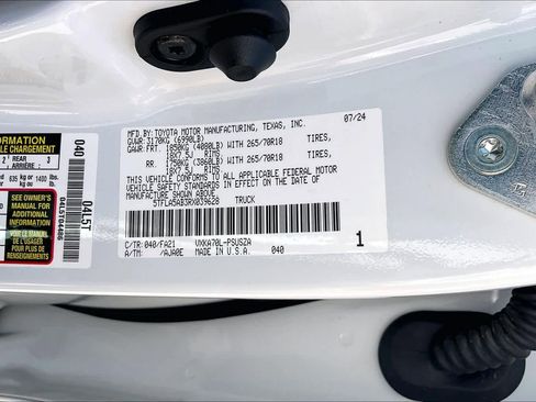 Used 2024 Toyota Tundra SR5 w/ SX Package image 34