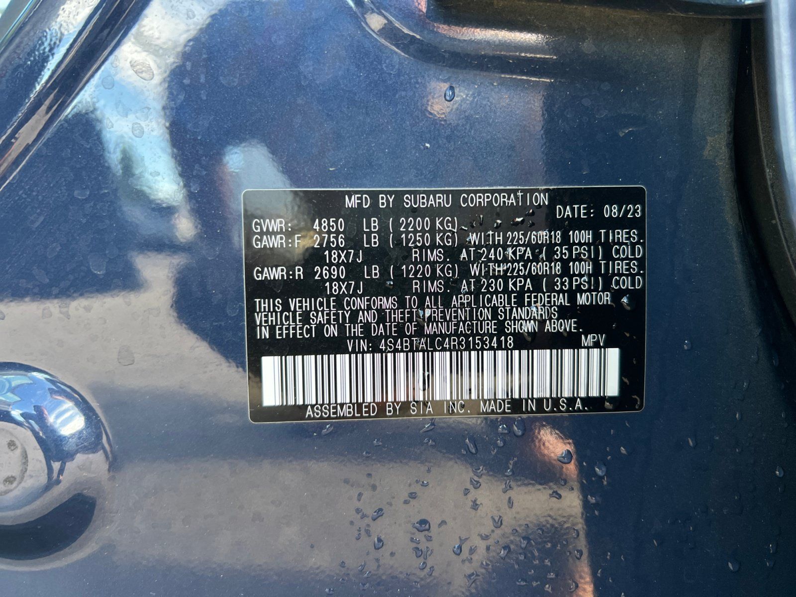 Used 2024 Subaru Outback Onyx Edition AWD/4WD image 23