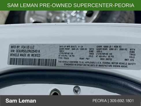 Used 2024 RAM 2500 Big Horn w/ Bed Utility Group image 28