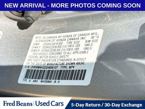 Used 2016 Honda CR-V LX image 7