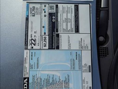 New 2026 Honda Odyssey Touring image 22