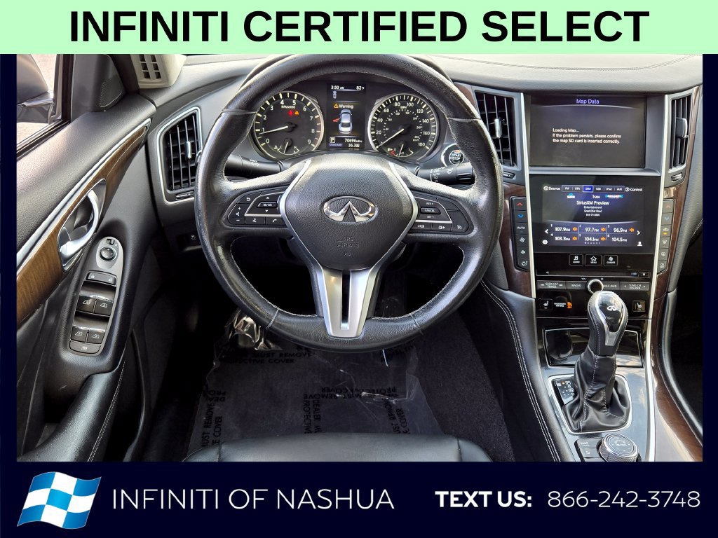 Certified 2019 INFINITI Q50 Luxe w/ Essential Package (3.0T Luxe) AWD/4WD image 12
