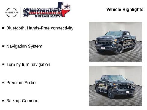 Used 2025 Chevrolet Silverado 1500 Custom Trail Boss w/ Midnight Edition AWD/4WD image 12