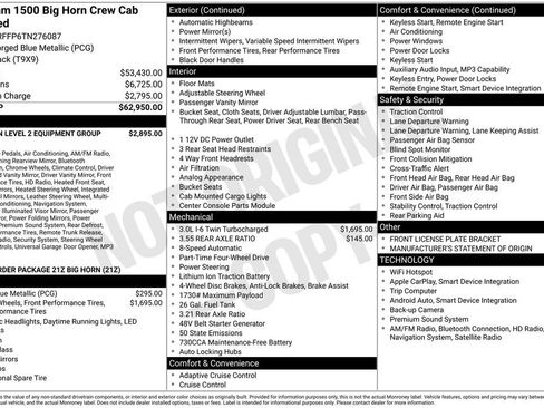 Used 2026 RAM 1500 Big Horn AWD/4WD image 2