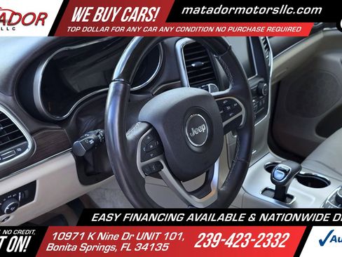 Used 2015 Jeep Grand Cherokee Overland AWD/4WD image 10