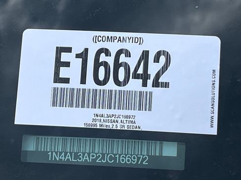 Used 2018 Nissan Altima 2.5 SR w/ SR Special Edition image 2