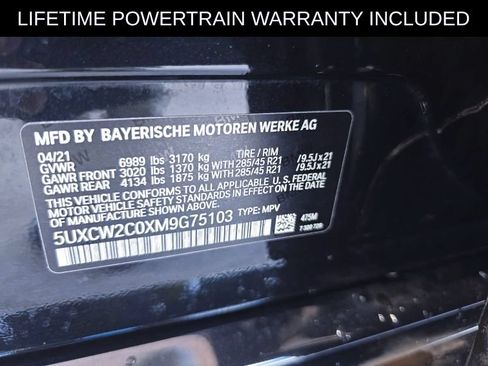 Used 2021 BMW X7 xDrive40i w/ Premium Package AWD/4WD image 8