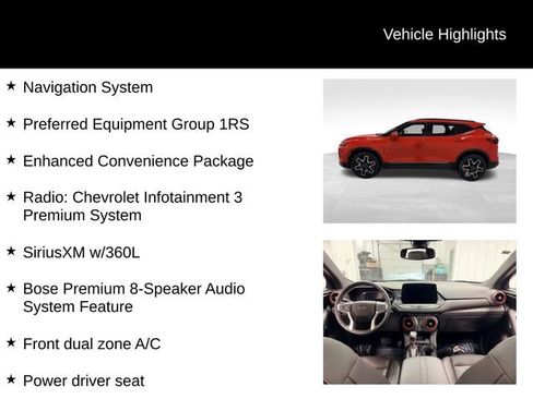 Used 2023 Chevrolet Blazer RS w/ Enhanced Convenience Package image 28