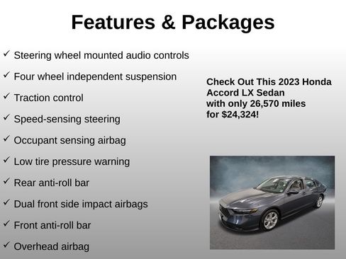 Used 2023 Honda Accord LX image 12