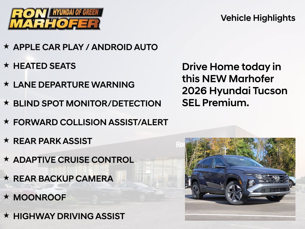 New 2026 Hyundai Tucson SEL AWD/4WD image 15