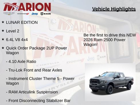 New 2026 RAM 2500 Power Wagon AWD/4WD image 5