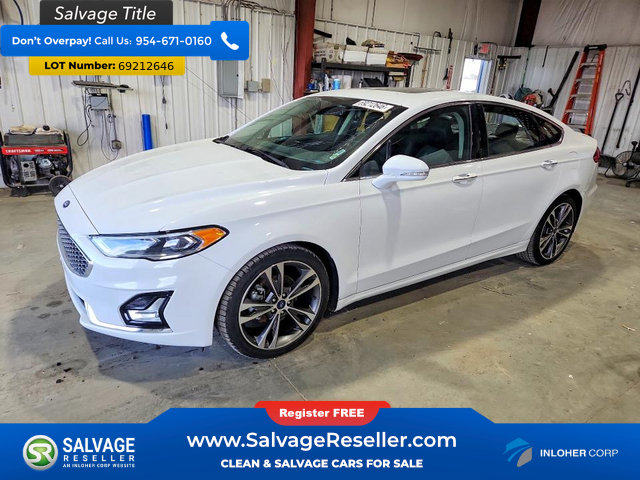 Used 2020 Ford Fusion Titanium AWD/4WD image 1