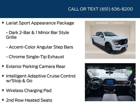 Used 2023 Ford F150 Lariat w/ Equipment Group 502A High image 25