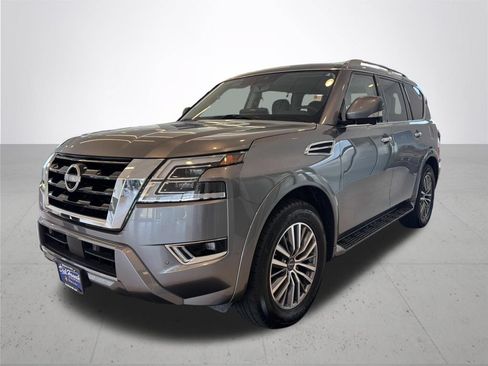 Used 2024 Nissan Armada SL w/ Captain's Chairs Package AWD/4WD image 2