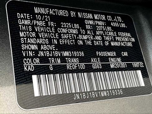 Certified 2021 Nissan Rogue Sport SV image 32