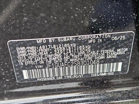 New 2025 Subaru Impreza 2.0i Sport image 17