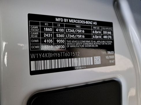 New 2026 Mercedes-Benz Sprinter 144 Cargo image 36