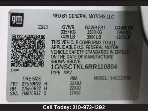 Used 2024 Chevrolet Tahoe High Country w/ Advanced Technology Package image 41