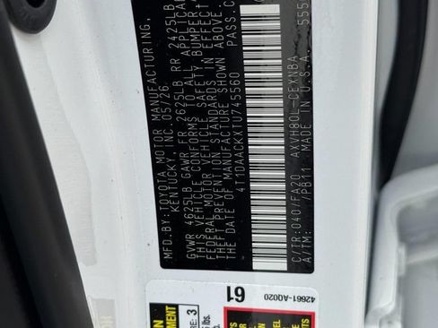 Used 2026 Toyota Camry LE FWD image 31