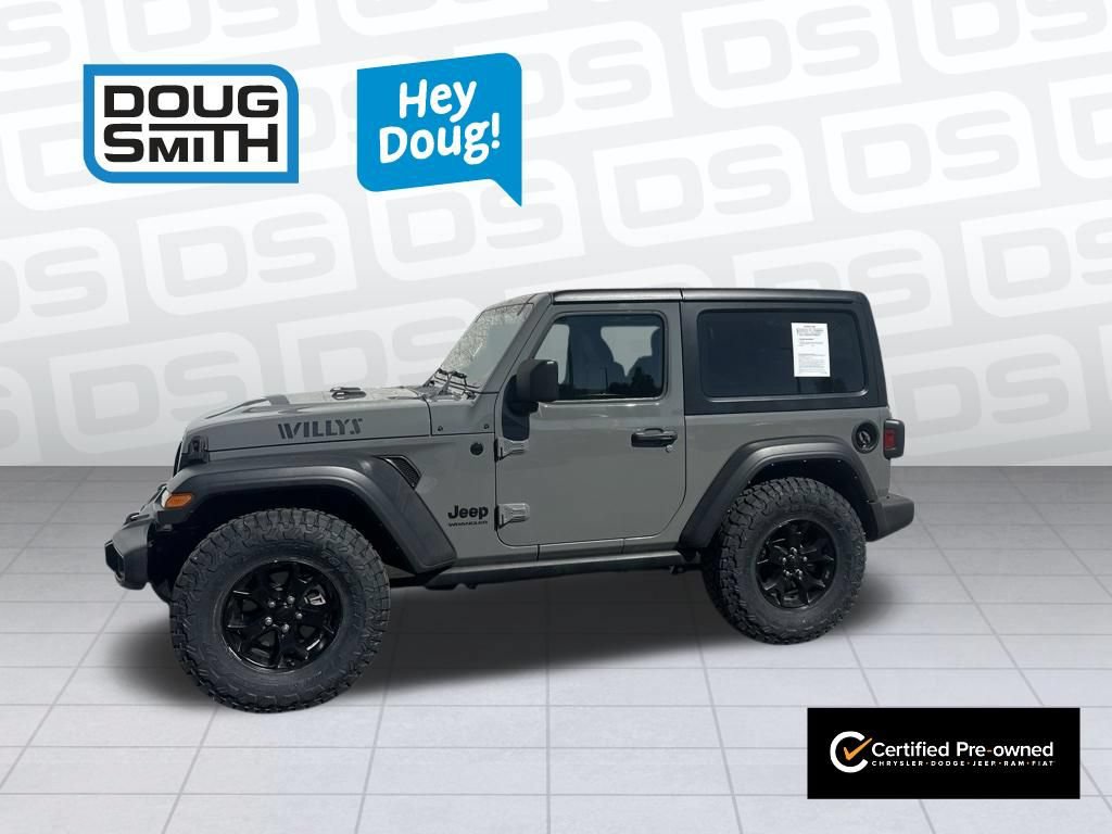 Certified 2022 Jeep Wrangler Sport AWD/4WD image 2