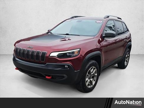 Used 2020 Jeep Cherokee Trailhawk w/ Cold Weather Group image 1