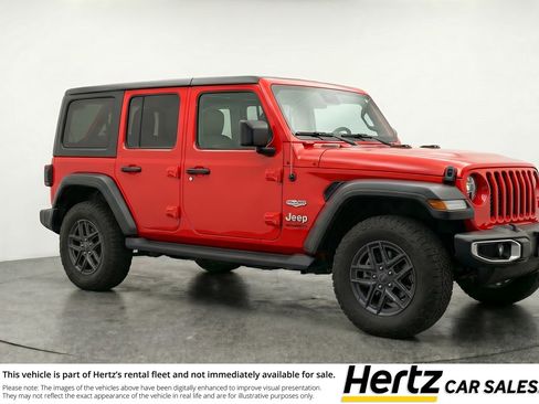 Used 2025 Jeep Wrangler Unlimited Sport AWD/4WD image 1