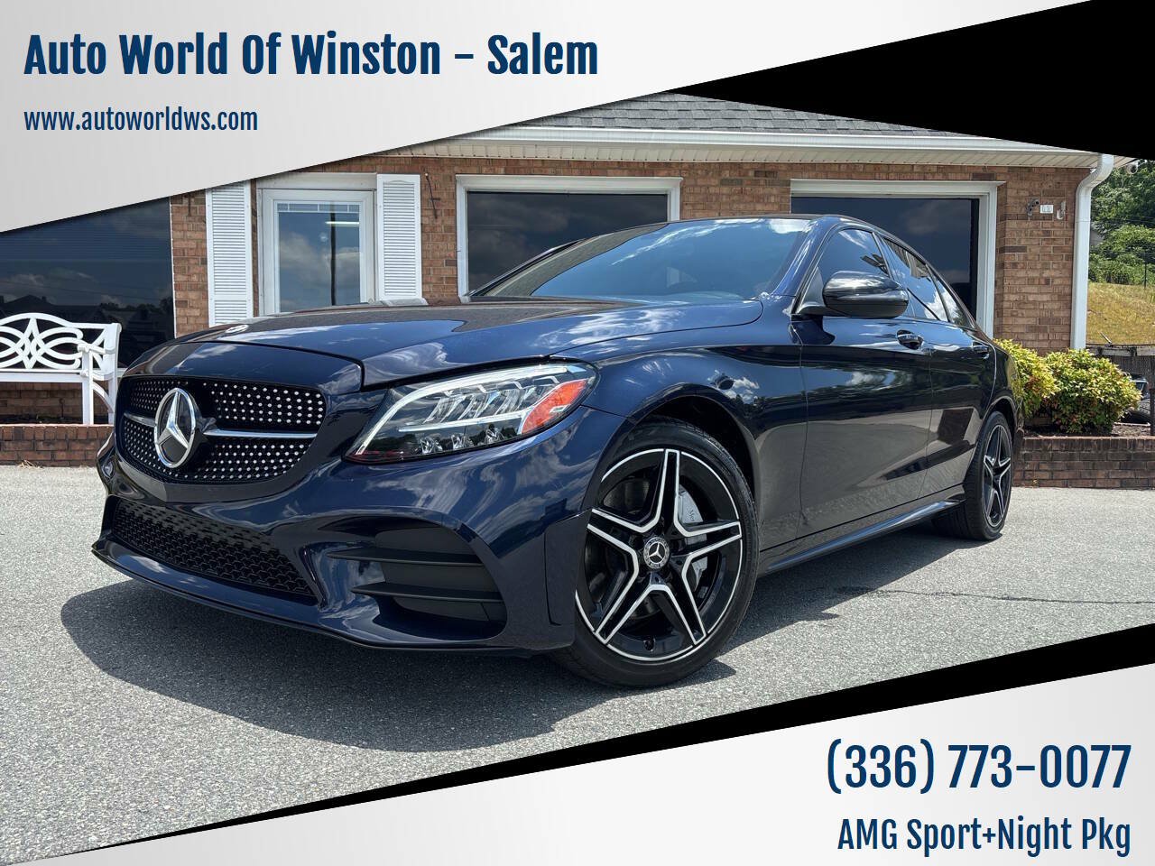 Used 2019 Mercedes-Benz C 300 4MATIC Sedan w/ AMG Line image 1