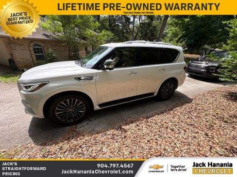 Used 2022 INFINITI QX80 Sensory w/ Cargo Package RWD image 3