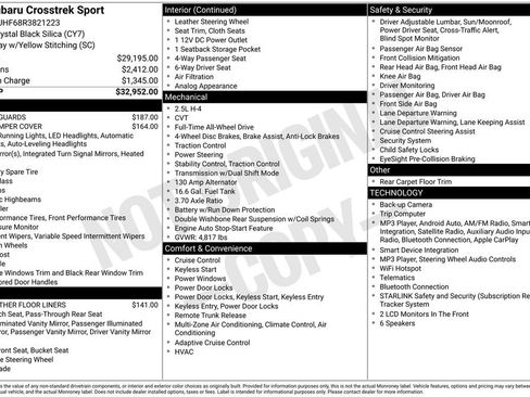 Certified 2024 Subaru Crosstrek 2.5i Sport AWD/4WD image 7