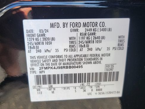 Used 2024 Ford Edge SEL AWD/4WD image 36
