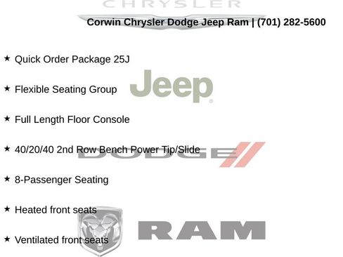 Certified 2024 Jeep Wagoneer L Series II w/ Flexible Seating Group image 15