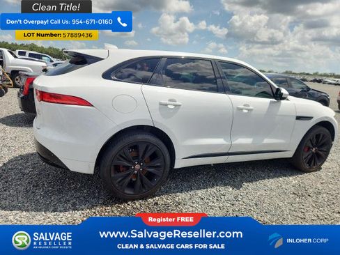 Used 2017 Jaguar F-PACE S AWD/4WD image 4