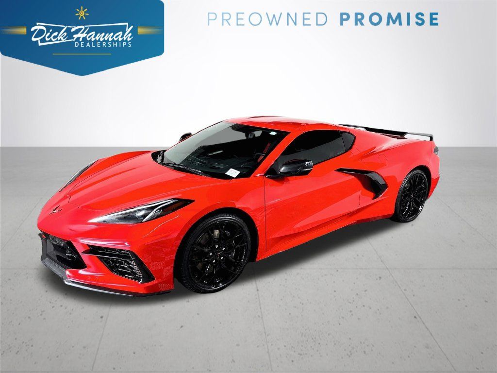 Used 2023 Chevrolet Corvette Stingray Preferred Cpe w/ Z51 Performance Package RWD image 1