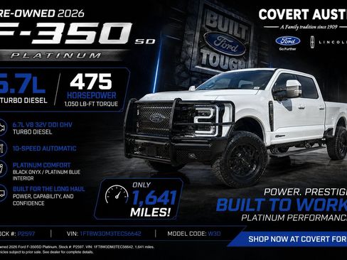 Used 2026 Ford F350 Platinum AWD/4WD image 1