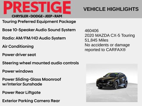 Used 2020 MAZDA CX-5 Touring FWD image 2