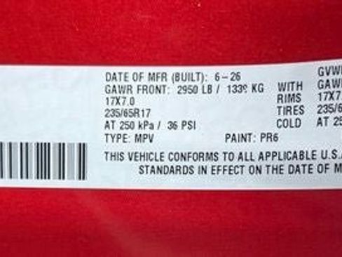 New 2027 Chrysler Pacifica Select FWD image 25