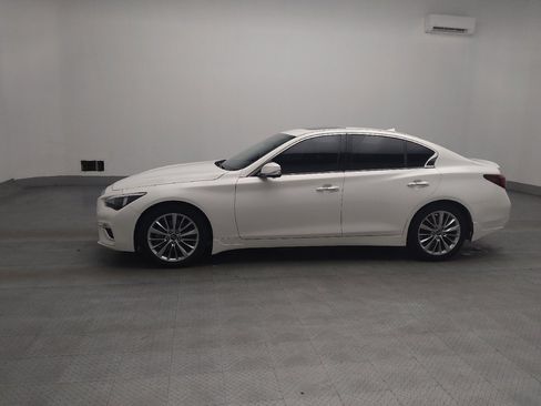 Used 2021 INFINITI Q50 Luxe w/ Cargo Package image 2
