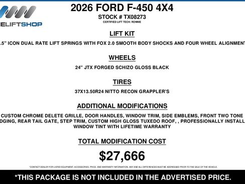 Used 2026 Ford F450 Platinum w/ Platinum Plus Package image 2