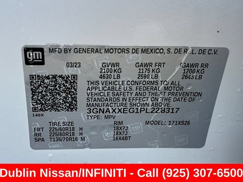 Used 2023 Chevrolet Equinox Premier AWD/4WD image 55