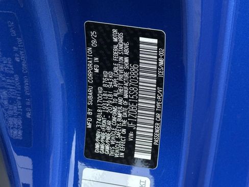 New 2025 Subaru BRZ Limited w/ Popular Package 2 image 15