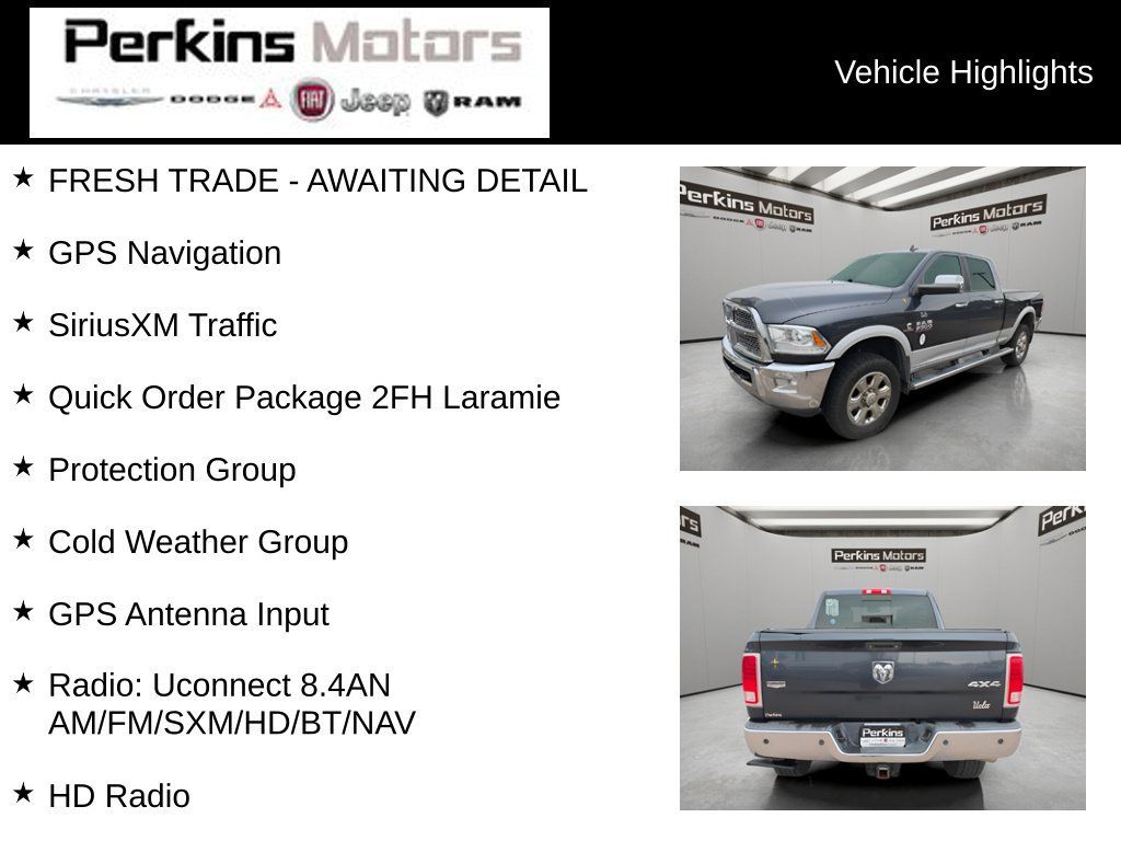 Used 2015 RAM 2500 Laramie w/ Convenience Group AWD/4WD image 7