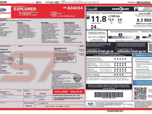 Used 2021 Ford Explorer ST AWD/4WD image 12